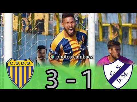 Primera C : DOCK SUD 3 - 1 DEPORTIVO MERLO | (Los Goles)