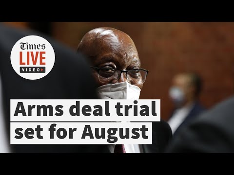 Provisional trial date for Jacob Zuma and Thales set for August