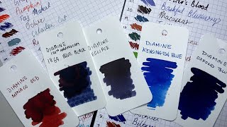 DIAMINE TOP 50! My personal favourite Diamine inks