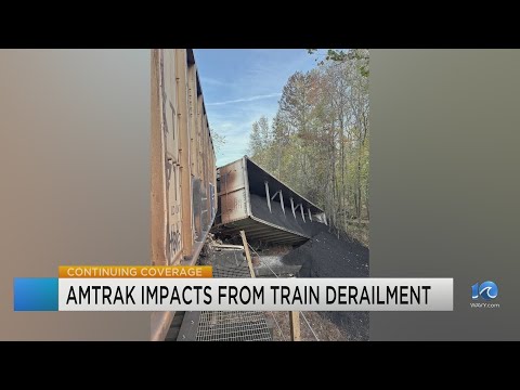 53 railroad cars, 2 engines derail in New Kent County
