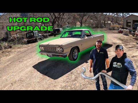 This Is One Awesome EL CAMINO!! Now It Sounds Good! Cut Outs Or Muffler? 