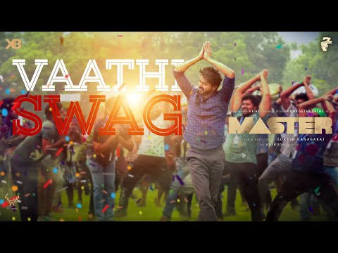 Master - Vaathi Swag | Thalapathy Vijay | Anirudh | Lokesh Kanagaraj | Monish S | MS Studios