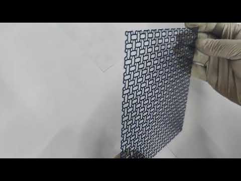 Titanium mesh plate, thickness: 0.8mm