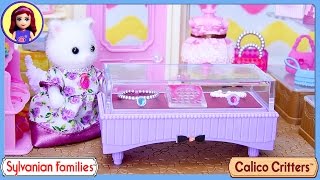 Sylvanian Families Calico Critters Boutique Unboxing Review - Kids Toys