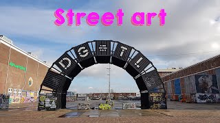 Download lagu 【4k60】Wandering through Street Art NDSM Amsterdam | Netherlands mp3