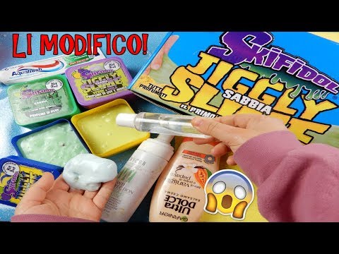 MODIFICO SKIFIDOL JIGGLY SABBIA SLIME (LI RENDO MORBIDI E JIGGLY) Iolanda Sweets