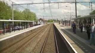 preview picture of video '[cabinerit] A train driver's view: Sittard - Eindhoven, 19-Apr-2014.'