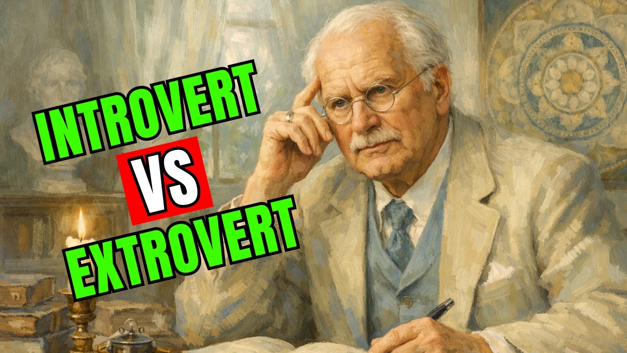 Introvert vs Extrovert – The Truth Everyone Gets Wrong | Curl Jung