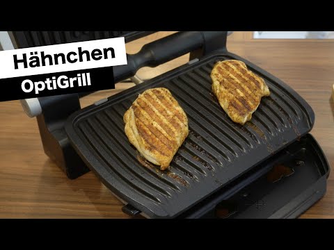 Grill chicken breast fillet perfectly in the Tefal OptiGrill