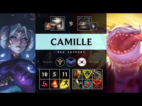 Camille Support vs Tahm Kench: Rampage - KR Diamond Patch 14.24