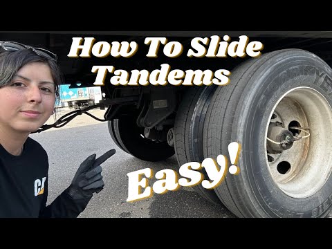 How To Slide Tandems On A 53' Trailer