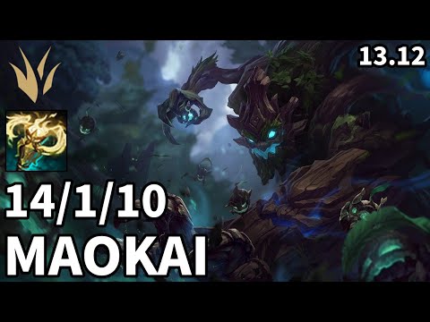 Maokai Jungle vs Kha'Zix  - EUW Master | Patch 13.12