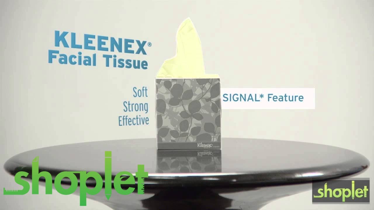 Kleenex KimberlyClark Facial Tissue With PopUp Dispenser KCC21400