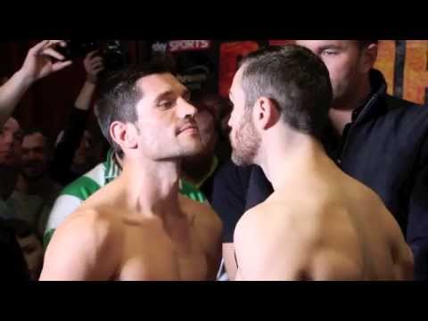 MATTHEW MACKLIN v JORGE SEBASTIEN HEILAND - OFFICIAL WEIGH IN FROM DUBLIN / RETURN OF THE MACK