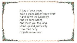 Elvis Costello - The Judgement Lyrics