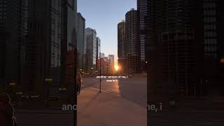 AND WHEN I&#39;M BACK IN CHICAGO I FEEL IT...