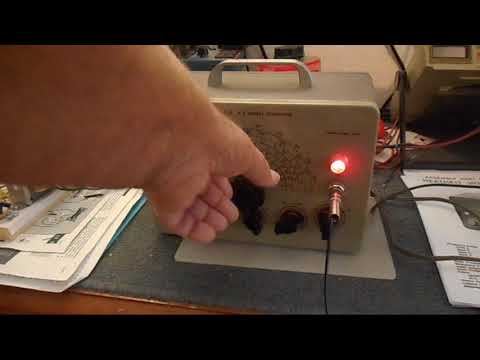 Testing Heathkit SG-8 RF Signal Generator