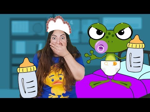 AQUARELA VIRA BABÁ DO SAPO ZÉ E DÁ MAMADEIRA PRA ELE