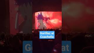 Gorillaz at Coachella - Melancholy Hill intro