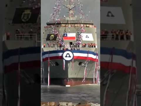 #shorts botadura del Buque Multipropósito LPD-93 "Magallanes"
