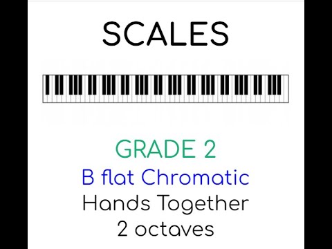 Gr2 B flat chromatic scale HT