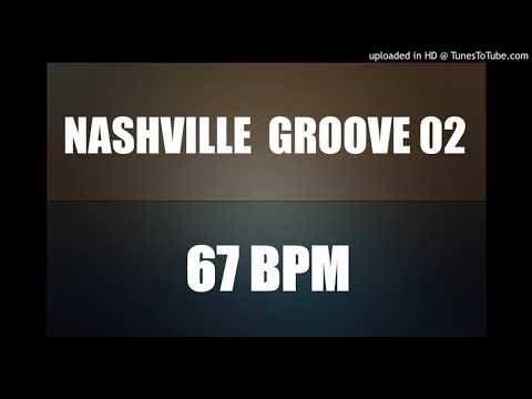Nashville Groove 67 BPM - Drum Backing Track - Country 02