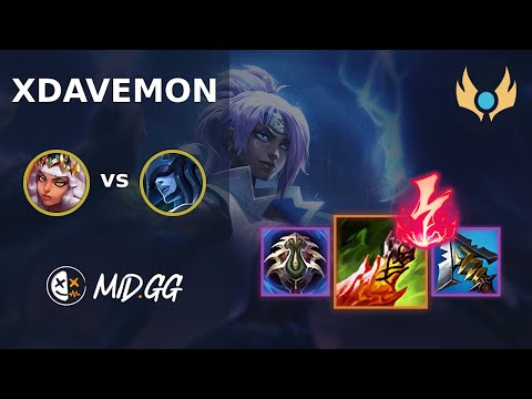 MID.GG: [ xDavemon ] Qiyana MID vs Lissandra | NA CHALLENGER | LOL Season 2025