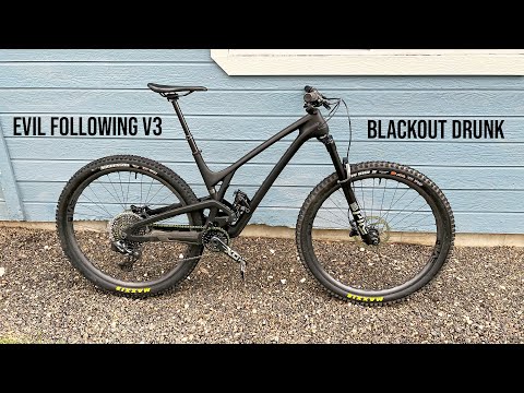 Here's a look at my new Evil Following V3 // Blackout Drunk
