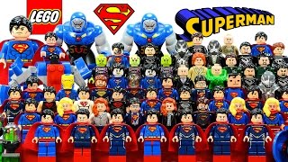Ultimate LEGO® Superman™ Man of Steel DC Comics 2016 Minifigure Complete Collection