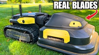 Yarbo Lawn Mower PRO Review: REAL Blades for Tough Grass!