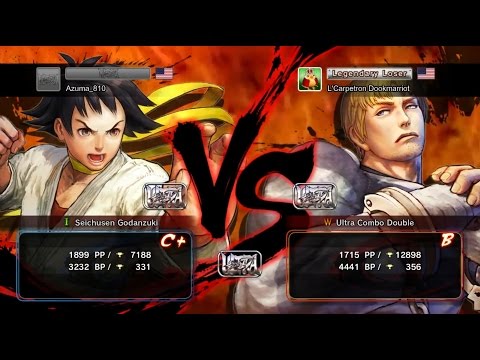 Ultra Street Fighter 4: Azuma_810 (Makoto) vs L'Carpetron Dookmarriot (Cody)
