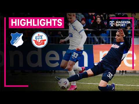 TSG Hoffenheim II - Hansa Rostock | Highlights 3. Liga | MAGENTA SPORT