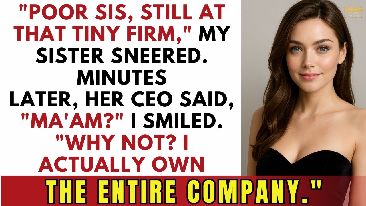 My Sister Mocked My "Failed" Career At Her Wedding—Then Her Boss Called Me “MA'AM”