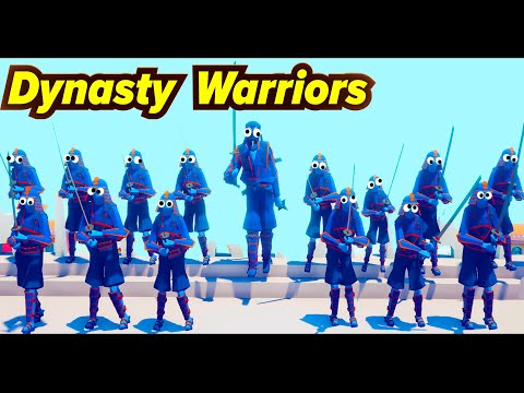 Dynasty Warriors (The Ninja God and 30 Samurai) vs Units (TABS Mod)