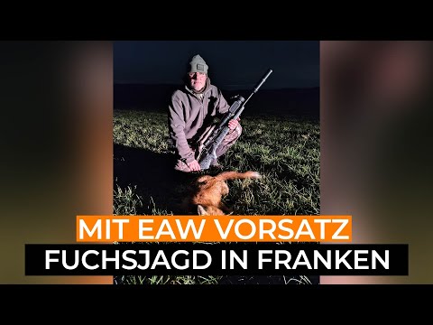 Fuchsjagd in Franken mit EAW Vorsatzgerät und Howa Super Lite im Kaliber 6,5 Creedmoor