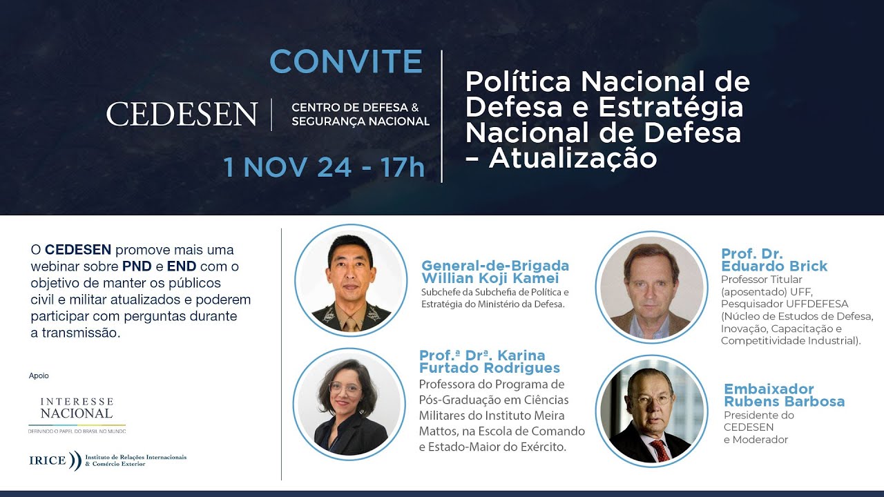 Política Nacional de Defesa e Estratégia Nacional de Defesa - Atualização