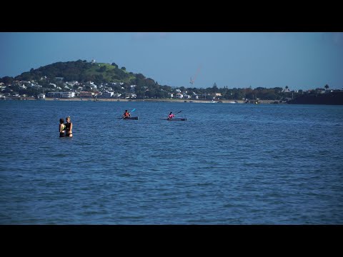 Kayaking with my daughter. Fennix Swordfish S & Epic V7 surf ski.