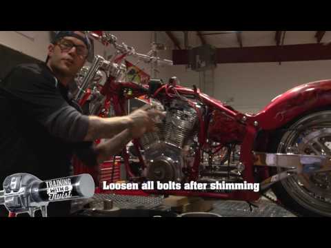 Installing A Motorcycle Engine & Transmission