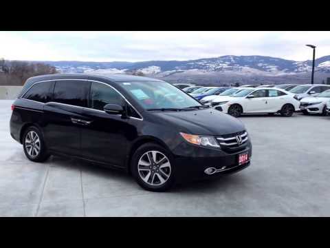 2014 Honda Odyssey Touring - Harmony honda - Black - 17134A - Kelowna, BC