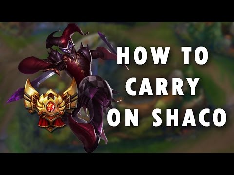 How to Carry in Gold on Shaco - Patch 7.9 - CHALLENGER SMURFING IN GOLD