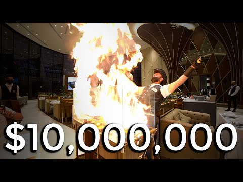 The most luxurious restaurant in the Middle East (افخم مطعم في الشرق الأوسط) #VLOG-70