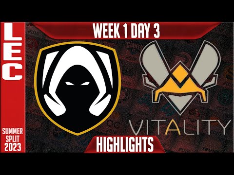 TH vs VIT Highlights | LEC Summer 2023 W1D3 | Team Heretics vs Team Vitality