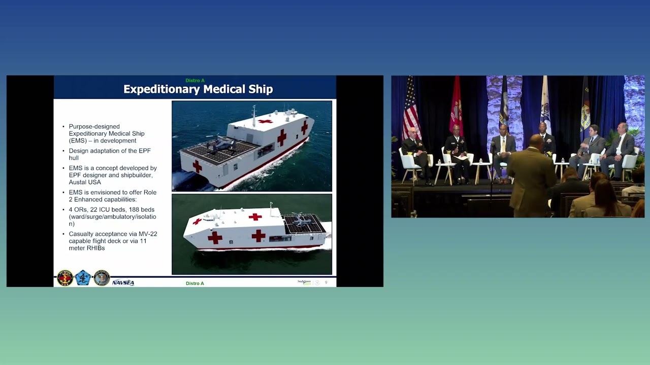 Building New Medical Capabilities for the Future Expeditionary Battlespace | Sea-Air-Space 2024