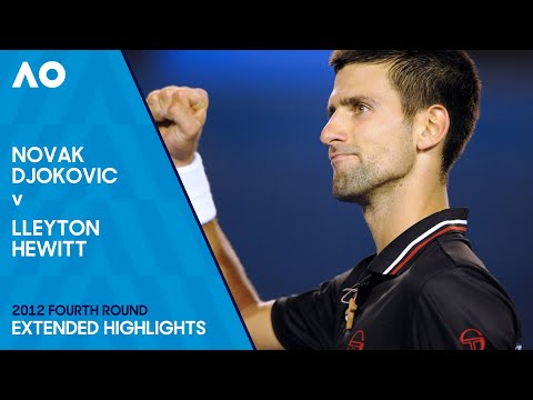 Novak Djokovic v Lleyton Hewitt Extended Highlights | Australian Open 2012 Fourth Round