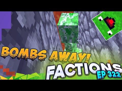 Minecraft Factions #322 - Creeper Away! (Minecraft Raiding)