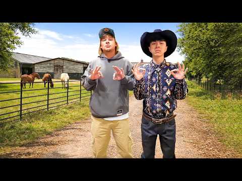 Theo Von Turns Ray Into A REAL Cowboy! 🤠