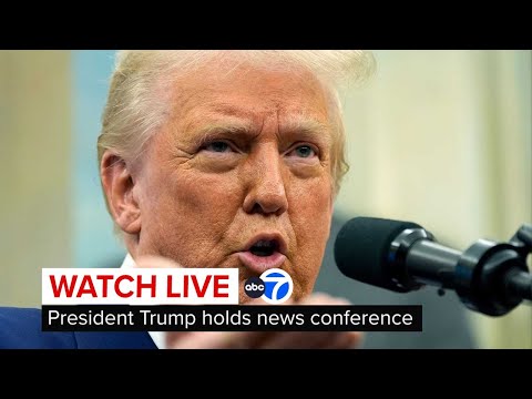 LIVE | President Donald Trump holds a news conference about reciprocal tariffs