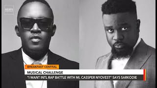Sarkodie: I Want International Rap Battle With MI, Cassper Nyovest
