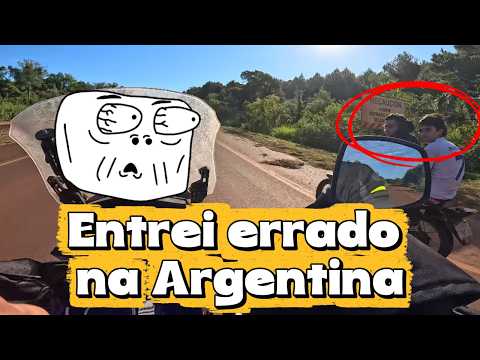 Errei o caminho duas vezes na tríplice fronteira em Dionísio Cerqueira