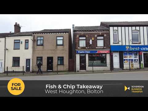 Freehold Fish and Chip Shop with Accommodation For Sale Westhoughton Bolton